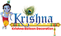 Krishna Balloon Decoration